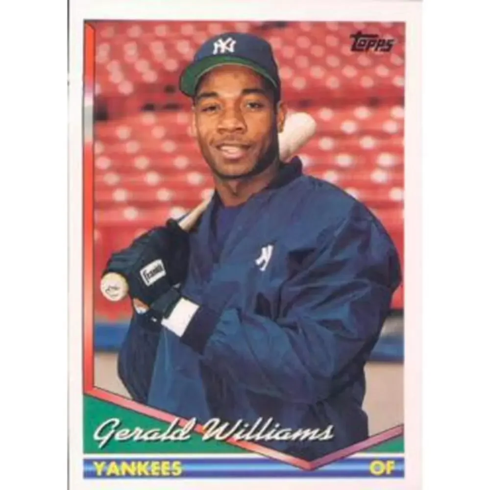 1994 Topps Gerald Williams # 383 New York Yankees